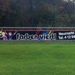 Farben Viertl Farbengeschäft Bandenwerbung BSC-Woffenbach